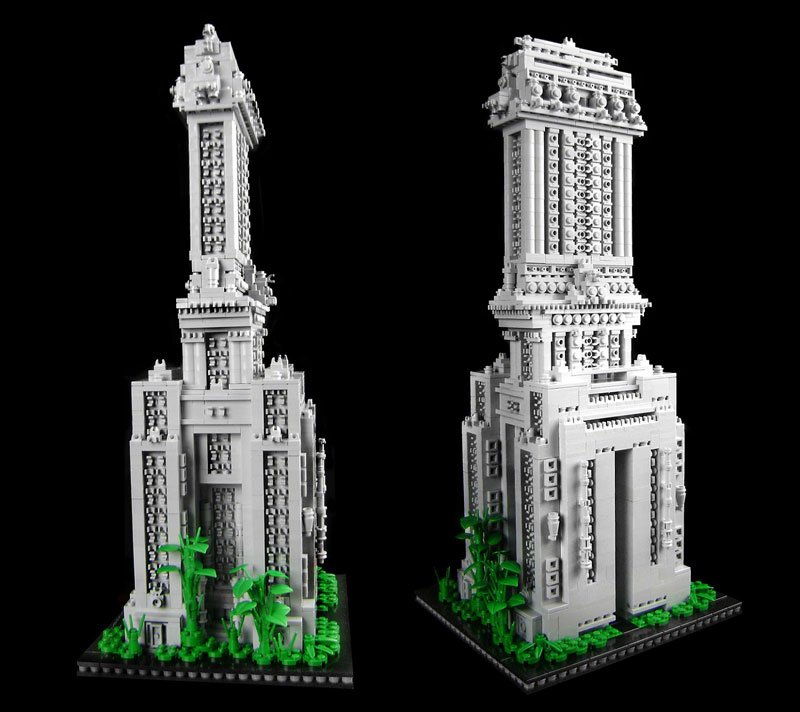 DIY BUILDING KIT: Dawn Residential Tower - approx 3000 pieces ($320)