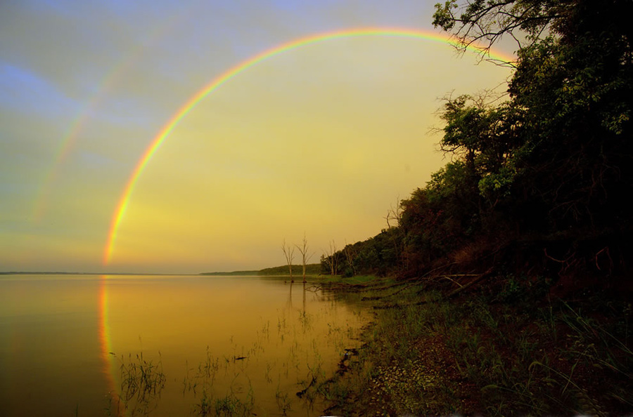 “The way I see it, if you want the rainbow, you gotta put up with the rain,” ~ by Dolly Parton. Photo #14 by Patrick Emerson