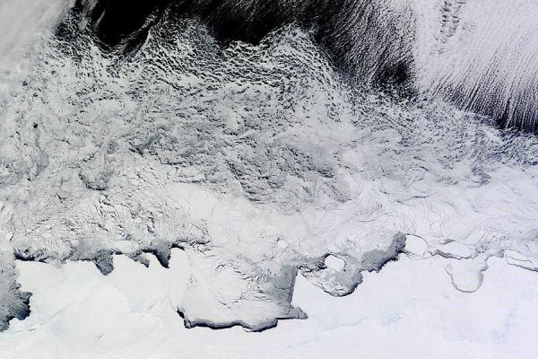 Antarctic-coastline