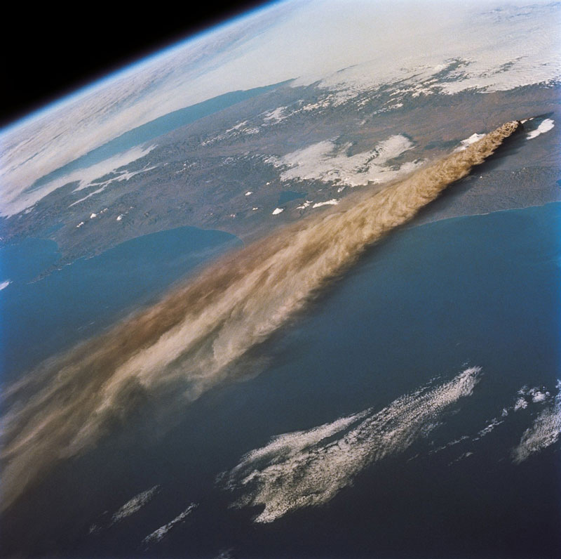 kliuchevskoi-volcano-kamchatika-russia-from-space-aerial-nasa