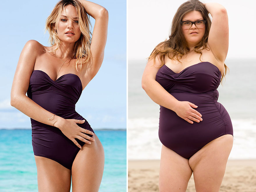 Expectations Vs Reality: Everyday Women in Victoria's Secret Swimsuits